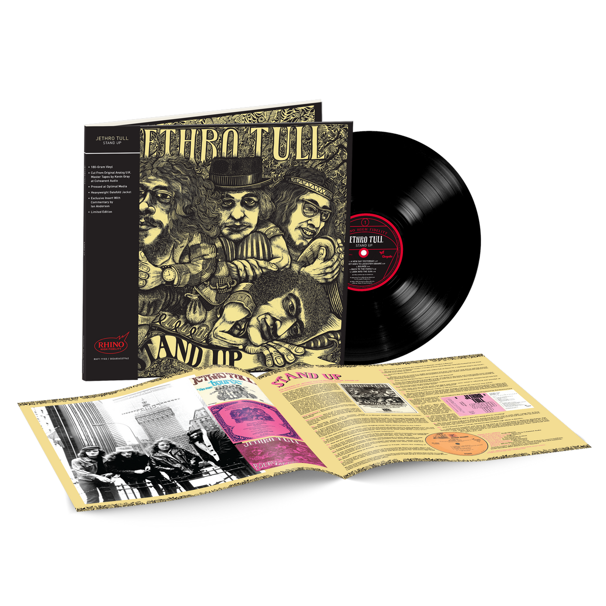 JETHRO TULL 1968-1972 (Rhino High Fidelity) (5LP Boxed Set)