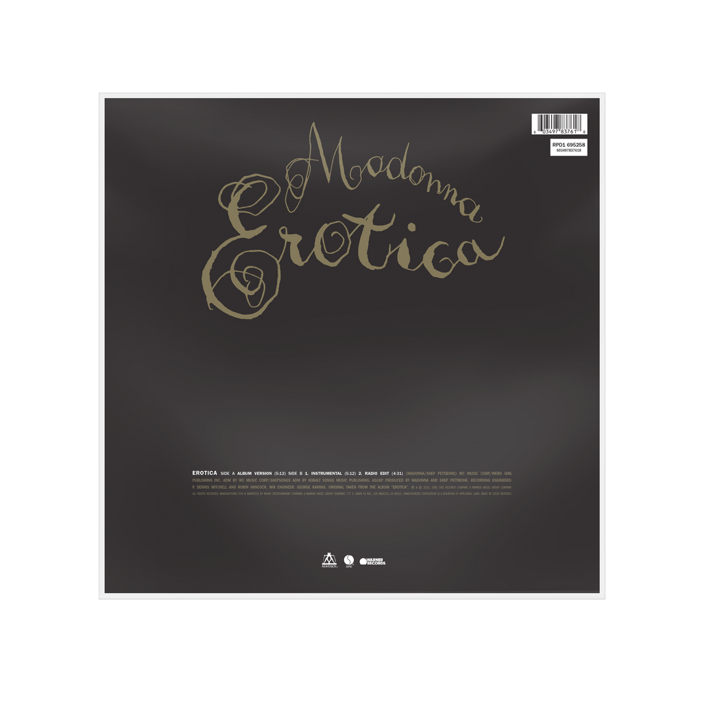 Erotica (30th Anniversary Picture Disc)
